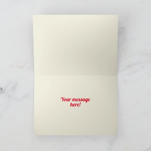 LGBT Glitter All Pride No Prejudice Card Kaart (Binnen)