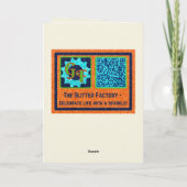 LGBT Glitter Live Good Be True Kaart (Achterkant)