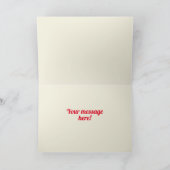 LGBT Glitter Pride Flag Card Kaart (Binnen)