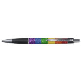 LGBT Glitter Rainbow Pride Flag Pen (Achterkant)