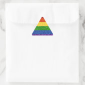 LGBT Glitter Rainbow Pride Flag Sticker (Tas)