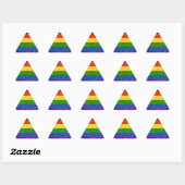 LGBT Glitter Rainbow Pride Flag Sticker (Vel)
