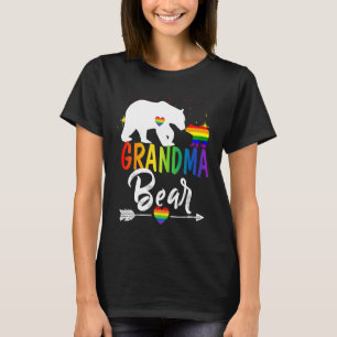 LGBT Grandma Beer Gay Pride Rights Rainbow Grandma T-shirt