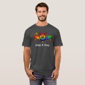 🎃🌈LGBT Griezelen & Fabulous   T-shirt (Voorkant volledig)
