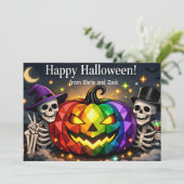 🎃🌈LGBT Griezels Ehestandes Kaart (Staand voorkant)
