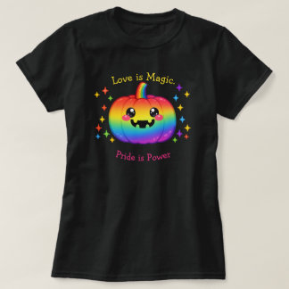 🦇🌈LGBT Halloween Liefde Is Magie • Pride Is Krac T-shirt