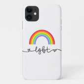 LGBT-harten en regenbogen Case-Mate iPhone Case (Achterkant)