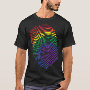 LGBT-hartslag - LGBT-kleding - LGBT-kabel - Pride T-shirt