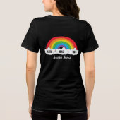 LGBT Hate heeft hier geen thuis Tri-Blend Shirt (Achterkant)
