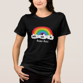 LGBT Hate heeft hier geen thuis Tri-Blend Shirt