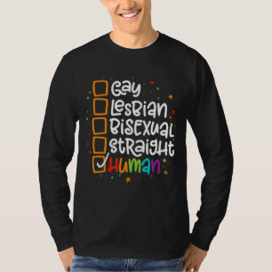 Lgbt homoseksueel lesbisch biseksueel recht mens t t-shirt