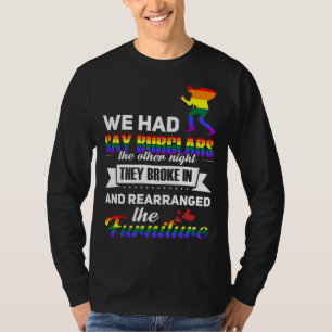 LGBT Homoseksueel Lesbisch Biseksueel Trots Diefst T-shirt