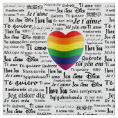 LGBT Ik hou van je Stof (Close Up)