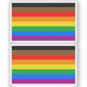 LGBT INCLUSIEVE PRIDE (Pride van Kleurrijke Mensen Sticker