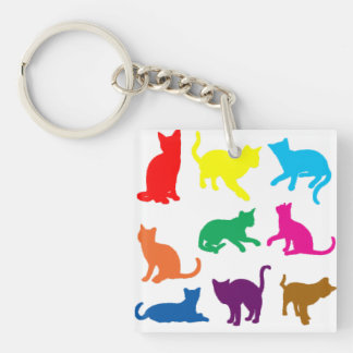 LGBT-katten Sleutelhanger