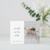 LGBT-kerst | De minimale foto van de homepage van  Feestdagenkaart (Staand voorkant)