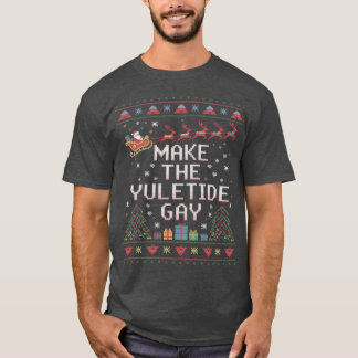 LGBT kerst jongen T-shirt