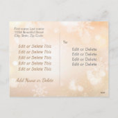 LGBT kerstregenboogvlag Gay Pride Aangepaste foto Feestdagenkaart (Achterkant)