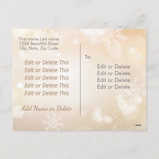 LGBT kerstregenboogvlag Gay Pride Aangepaste foto Feestdagenkaart (Achterkant)