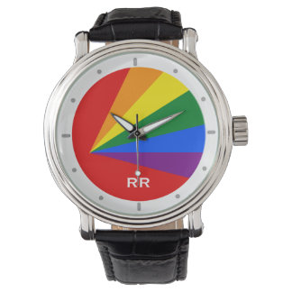 LGBT Kleur Rainbow Gay Pride Polshorloge Horloge
