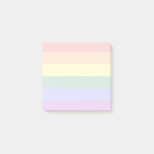 LGBT-kleuren Post-it® Notes (Voorkant)
