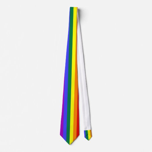 LGBT-kleuren Stropdas (Voorkant)