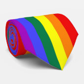 LGBT-kleuren Stropdas (Opgerold)