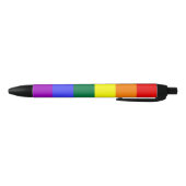 LGBT-kleuren Zwarte Inkt Pen (Bodem)