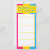 LGBT Kleurrijke Pansexual Flag Bladwijzer (Achterkant)