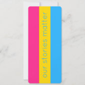 LGBT Kleurrijke Pansexual Flag Bladwijzer (Voorkant)