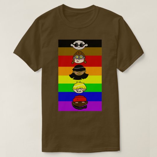 LGBT KND 2 T-SHIRT (Design voorkant)