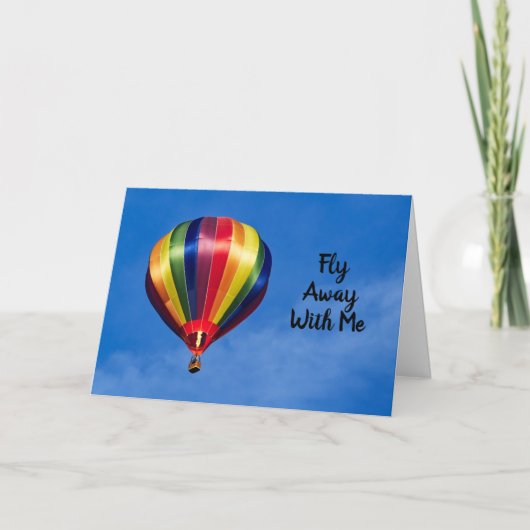 LGBT Laten we weg vliegen Kaart (Voorkant)