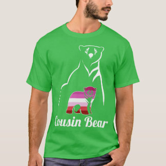 LGBT Lesbian Cousin Beer Lesbian Pride Flag T-shirt