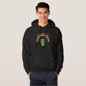 LGBT Lesbian Gay Bisexual Transgender Pride Queer  Hoodie (Voorkant volledig)