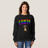 LGBT Lesbian Gay Bisexual Transgender Pride Queer  Trui (Voorkant volledig)