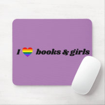 LGBT Lesbian I Love Books and Girls