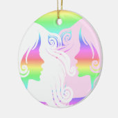  LGBT-lesbiennes gepersonaliseerd Ornament (Links)
