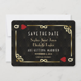 LGBT Lesbisch Casino Las Vegas Poker Huwelijk  Save The Date