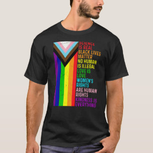 Lgbt lesbische homoseksualiteit is echte Blm Love T-shirt
