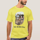 LGBT LGBTQ Best Moms Ever Aangepaste foto van lesb T-shirt (Voorkant)