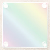 lgbt lgbtq glazen onderzetter (Achterkant)