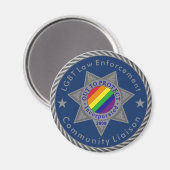 LGBT Liaison Magnet (Voorkant / Achterkant)