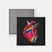 LGBT - Liberty Pistolen Bier Trump 6 Magneet (Voorkant / Achterkant)