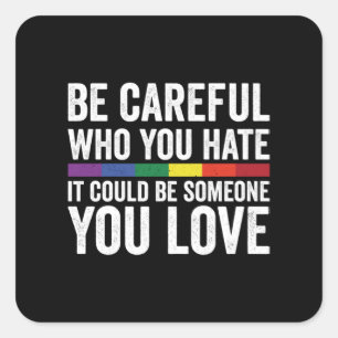 LGBT-liefde â  Vierkante Sticker