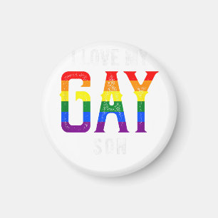 LGBT Liefde Gay Zoon - Gay Pride Outfit Gay Pride Magneet