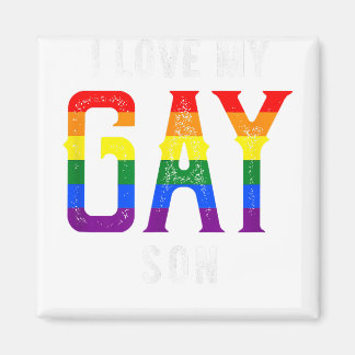 LGBT Liefde Gay Zoon - Gay Pride Outfit Gay Pride  Magneet