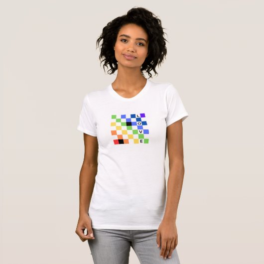 LGBT Liefde T-shirt (Voorkant volledig)