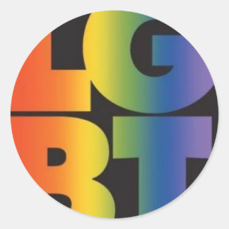 LGBT-Logo Ronde Sticker