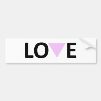 LGBT Love Bumpersticker