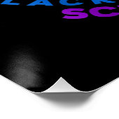 LGBT Love is the Flower Rainbow Human Rights Perfect Poster (Hoek)